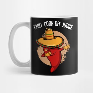 Chili Cook Off Judge - Dabbing Dab Pepper Mug